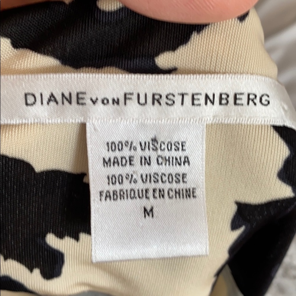 Diane Von Furstenberg floral china garden blouse top - Picture 8 of 8